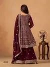 Aanaya Vol 233 By Dani Faux Georgette Top With Plazo Dupatta Wholesale Market In Surat With Price